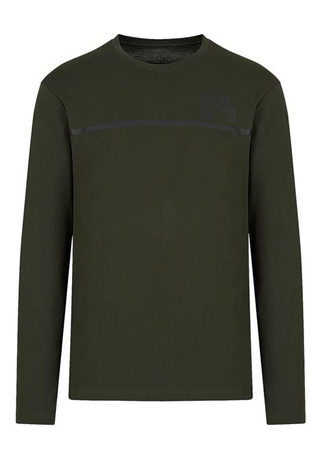 Maglia in cotone a maniche lunghe ARMANI EXCHANGE | T-shirt | 6LZTFD ZJ8EZ1851